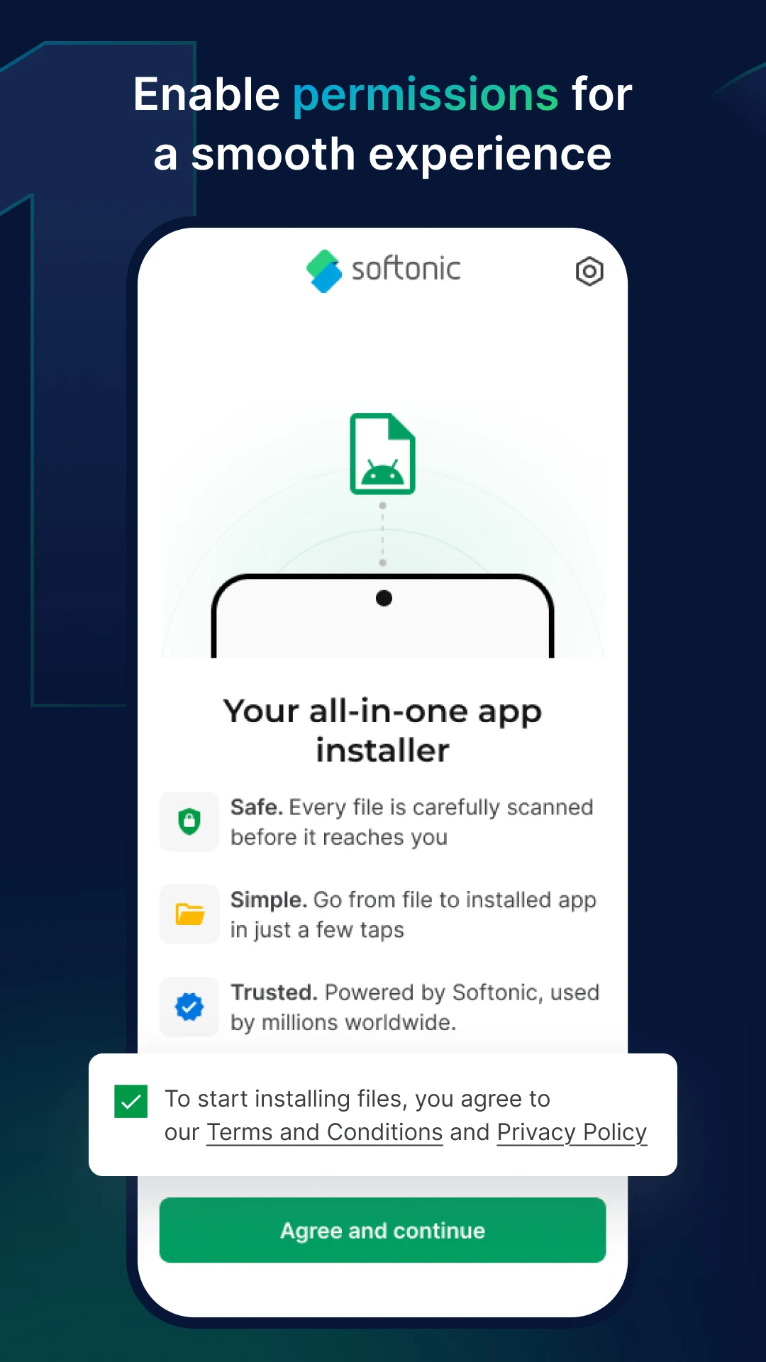 Softonic Helper: APK Installer screenshot