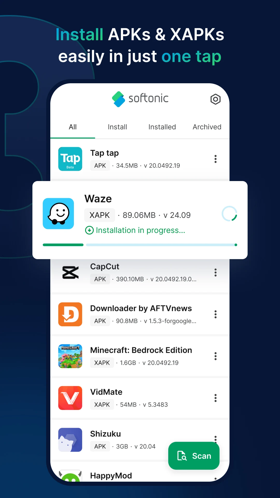 Softonic Helper: APK Installer screenshot